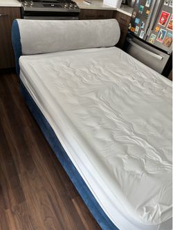 Intex Queen Air Mattress with built-in headboard