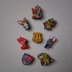 ZOOTOPIA CROC CHARMS 