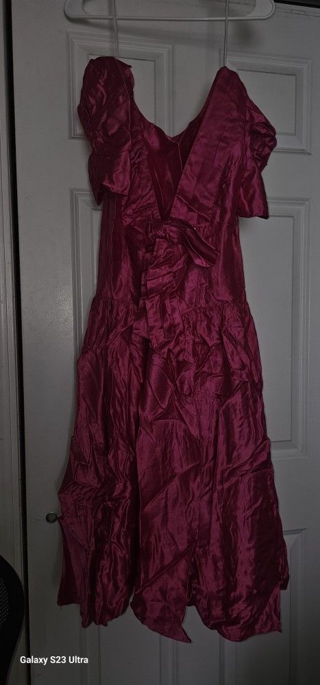 Halloween Costume 80S Prom Dress.
