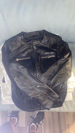 Black leather John Paul Richard size Small