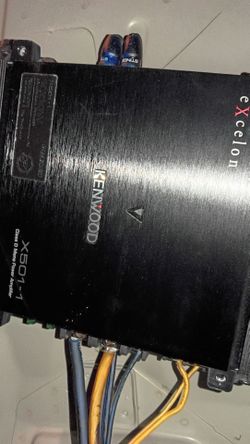 Kenwood x501.1 amplifier mono