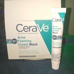 CeraVe Acne Cream Face Wash