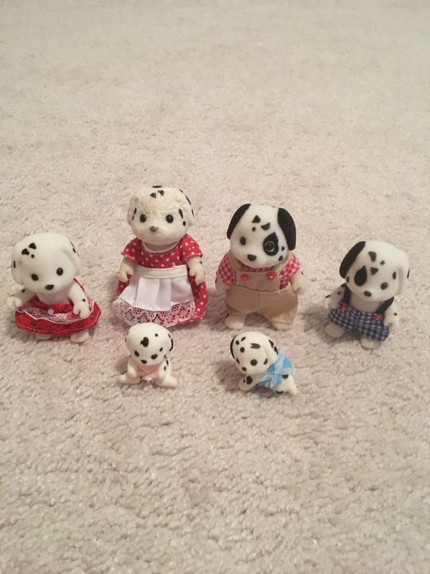 Calico Critters Dalmatian Family