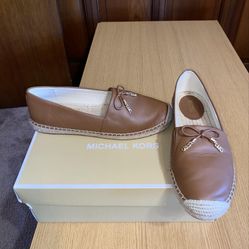 Michael Kors Women’s Nori Espadrille Leather Shoes Size 7 M $50 
