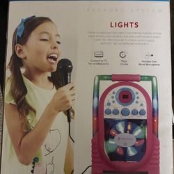 Karaoke Machine With Microphone 