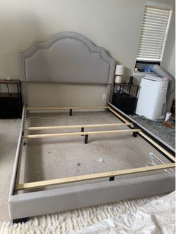 Queen Bed Frame- used but good condition!