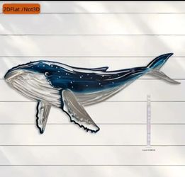 Midnight Migration — Humpback Whale Acrylic Wall Art