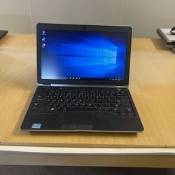 DELL 12 inch laptop i5 processor win 10 
