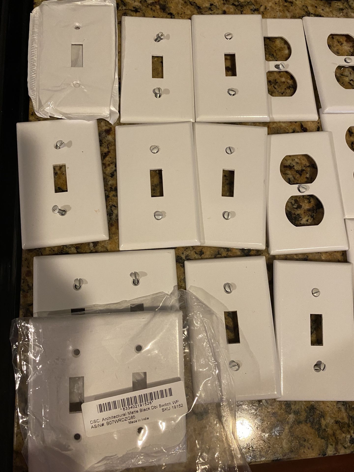 Outlet & Switch Plate Covers-all White