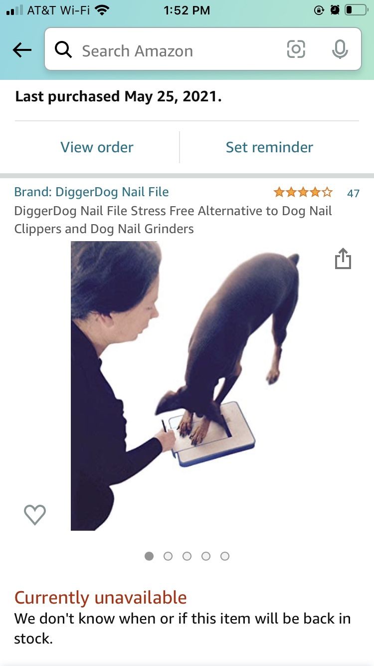 Nail File Digger Dog