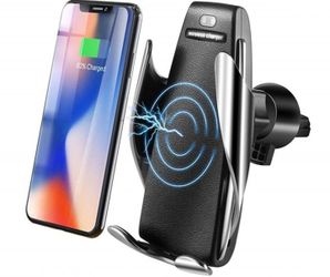 Automatic Sensor Car Wireless Charger For iPhone Xs Max Xr X Samsung S10 S9 Intelligent Infrared Fast Wirless Charging Phone Holder S5