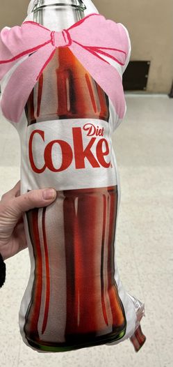 Diet Coke Throw Pillow Brand New With Tags And Owala Diet Coke Tumbler Sold Separate 