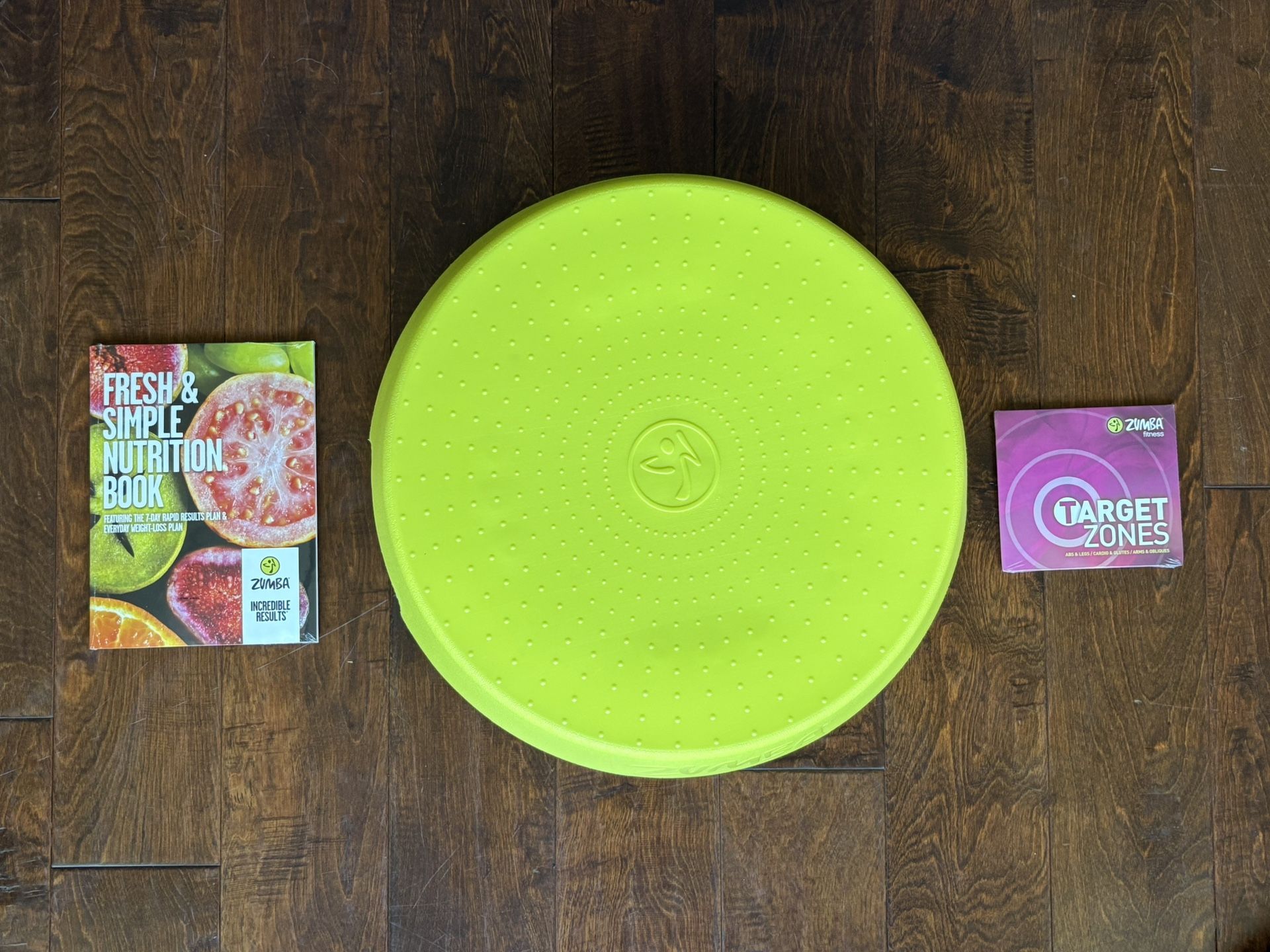Zumba Fitness Step Rizer & Program Guide Aerobic Cardio Riser In Box