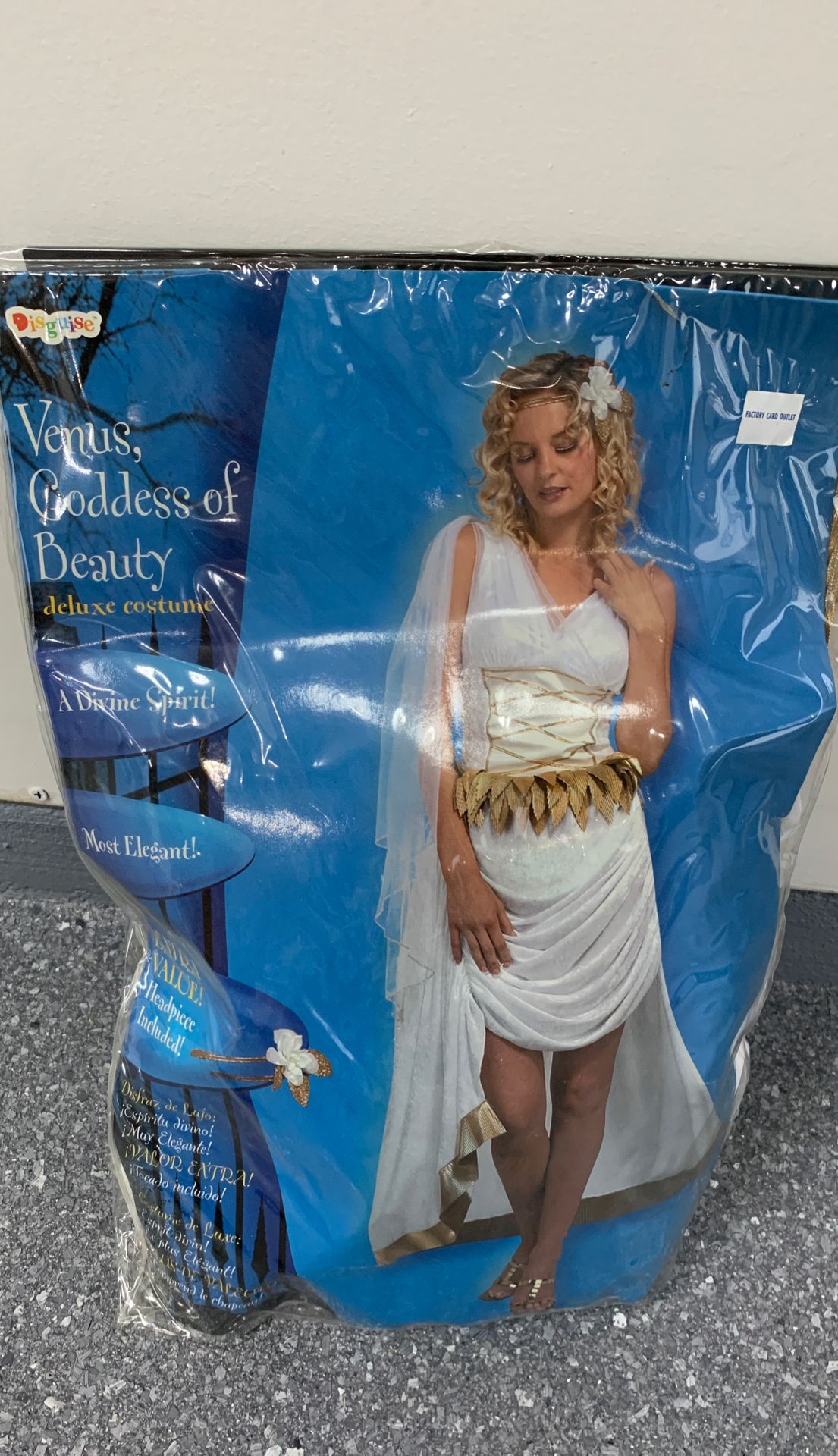 Venus, goddess of beauty deluxe costume