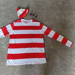 Where's Waldo Costume Halloween 