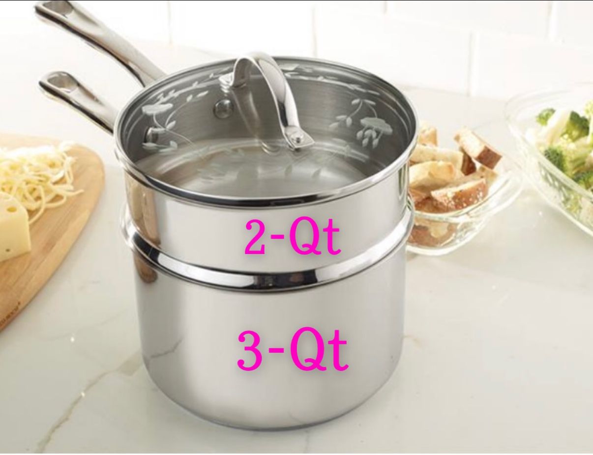 Baño Maria Ollas Por $85 Nuevas En Caja 