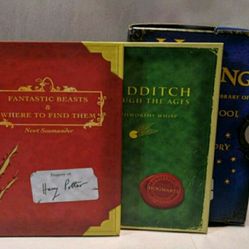 Harry Potter Hogwarts books