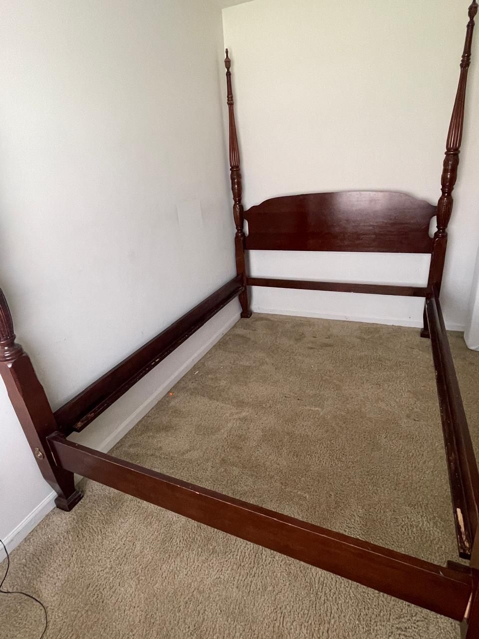 Bed Frame Strong Wood 