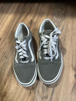 Vans Old Skool Gray Suede Low-Top Sneakers