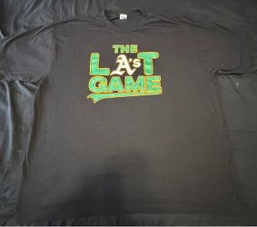 Oakland Athletics last Home game T-shirt 2x