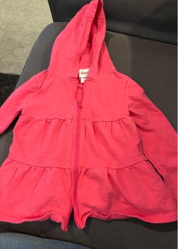 Circo Girls Pink Zip-Up Hoodie Jacket Size 3T – 100% Cotton