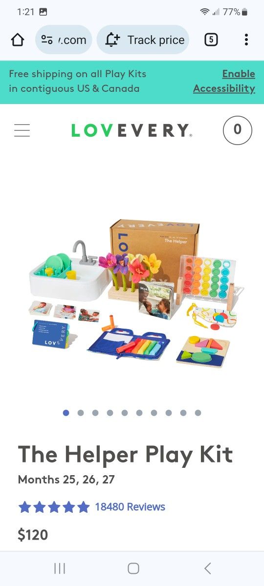 Lovevery The Helper Kit (Ages 25m-27m)