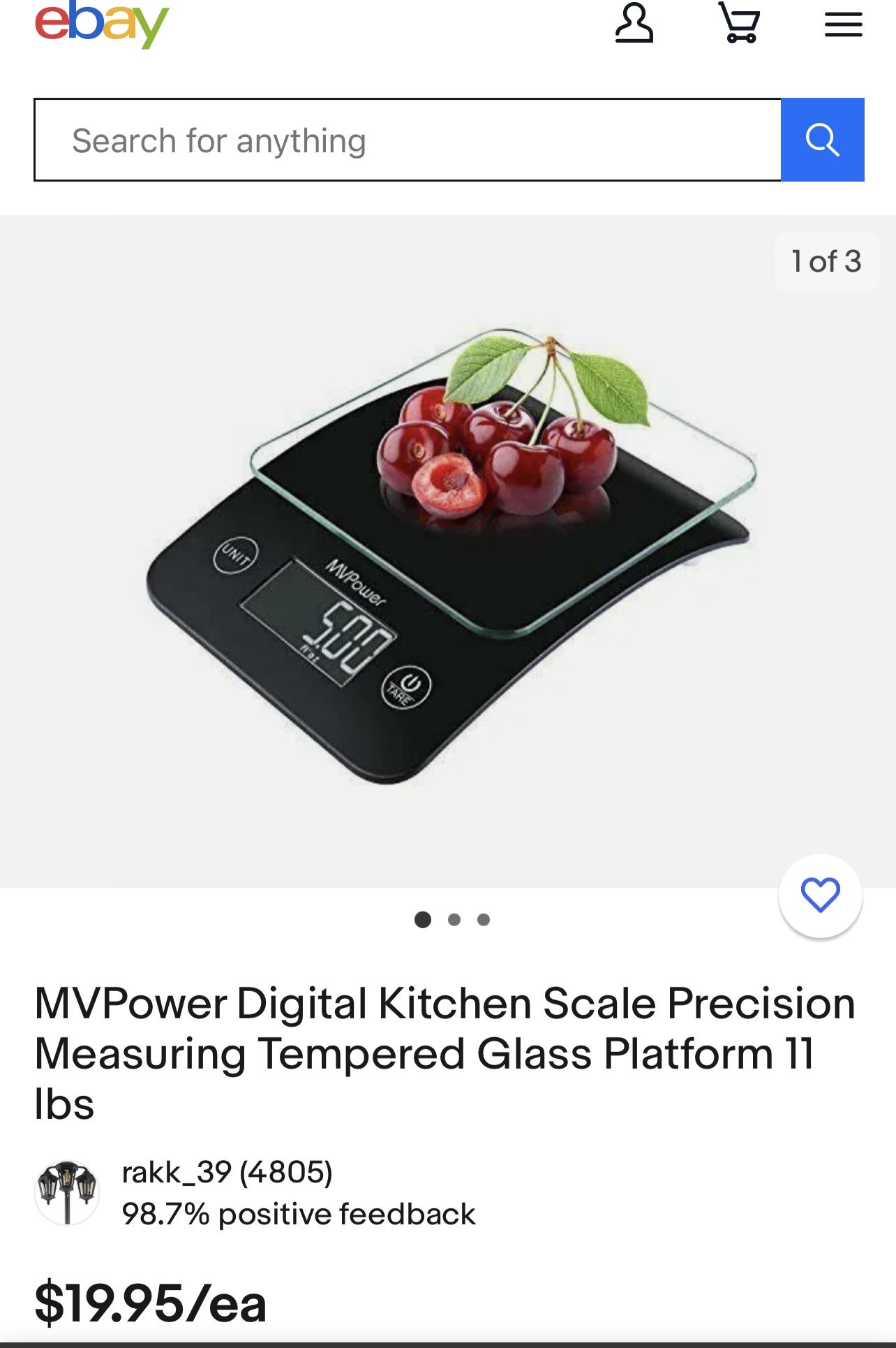 Kitchen Scale