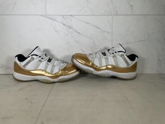 Nike Air Jordan 11 Retro Low Closing Ceremony Gold Size 11 No Box (A1D009743)