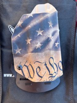 Outside the waistband kayak holster for Smith & Wesson M&P shield
