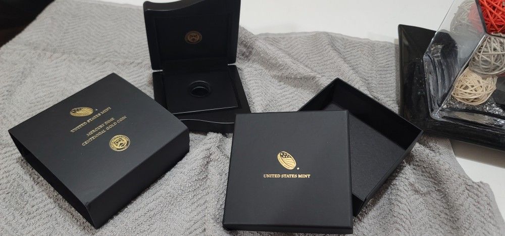 Centennial Gold Coin PACKAGING only