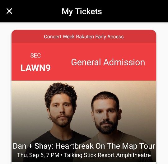 Dan + Shay Tickets