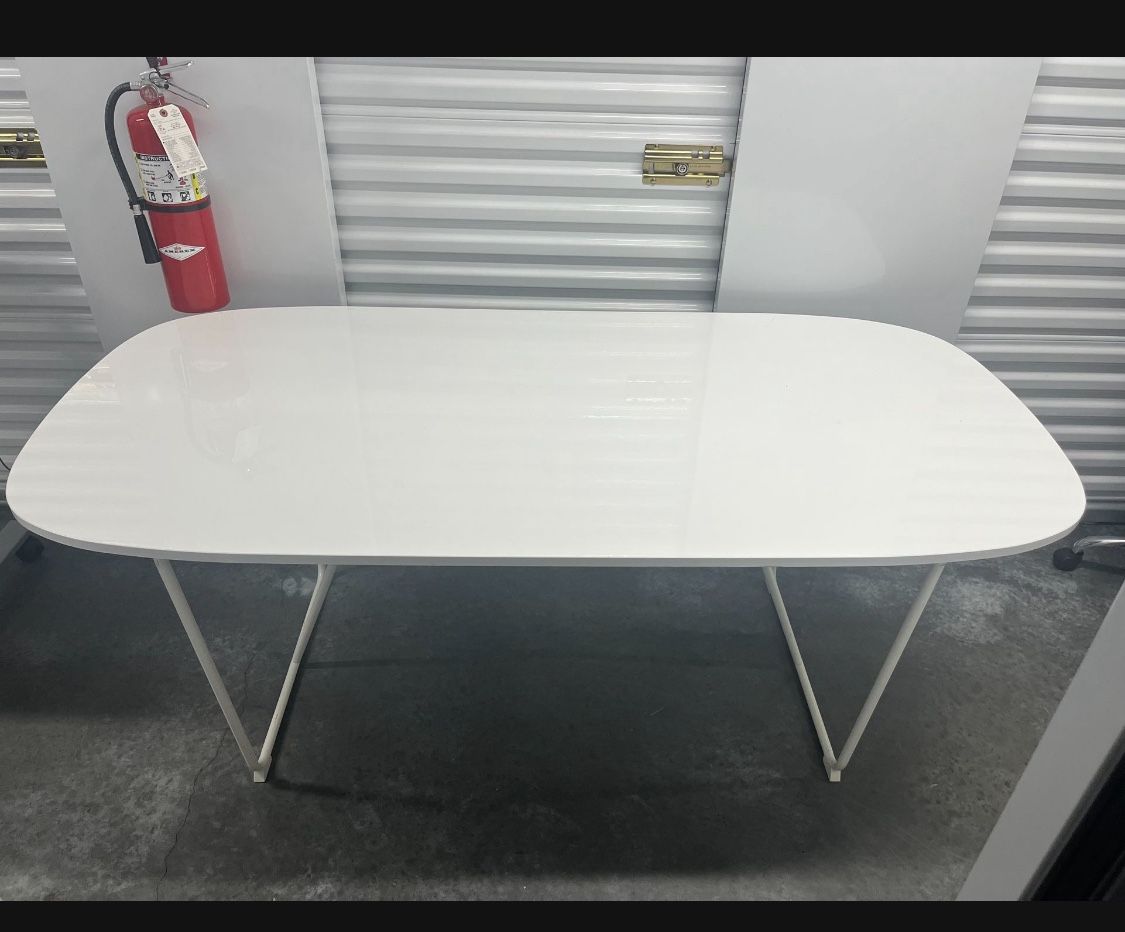 Large White Table