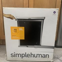 Simplehuman Black 8 Gal. Under The Counter Pull-Out Trash Can
