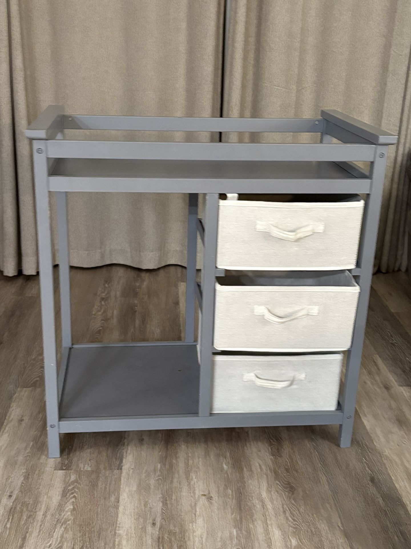 Grey  Baby Changing Dresser