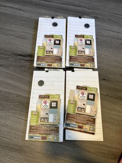 Magnetic dry erase board with colorful accents