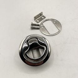 2.25" Flush Pull Latch for Marine,Boat,RV, Stainless Steel 