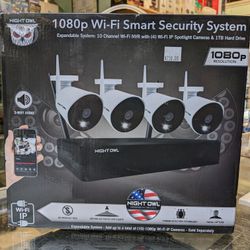 Brand New Night Owl 1080P Wifi Smart Security System 