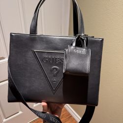 Guess Black Leather Purse 