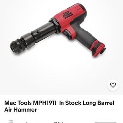 Mac Tools MPH1911  In Stock Long Barrel Air Hammer