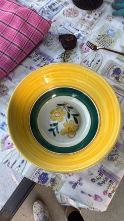 Huge Vintage Stangl bowl pottery