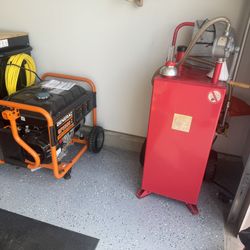 Generator And Fuel Tank