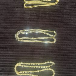 Anti-Tarnish Italy Gold Chains ⛓️‍💥✨⛓️‍💥✨⛓️‍💥✨