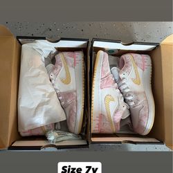 Sell size 7y Jordan 1 Low ice cream