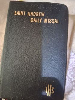 Saint Andrew 1956 daily missal