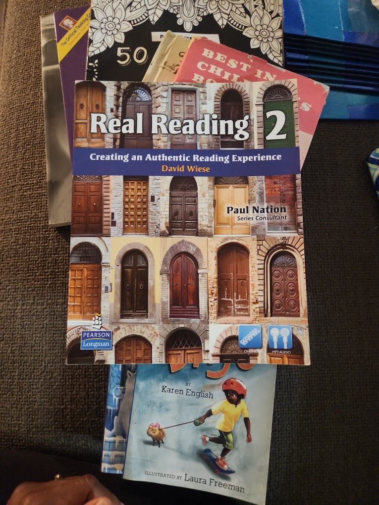 REAL READING 2: Creating An Authentic Reading Experience Paperback Text+CD  by David Wiese