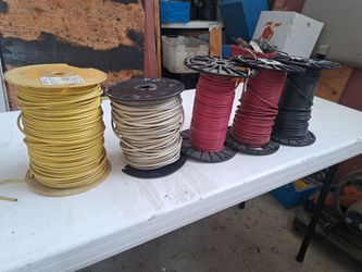 #10 electrical wire rolls