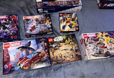 Legos  17 box’s
