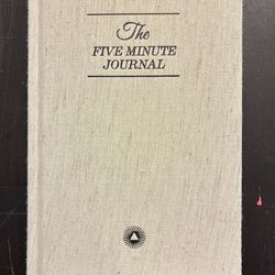 The Five Minute Journal book