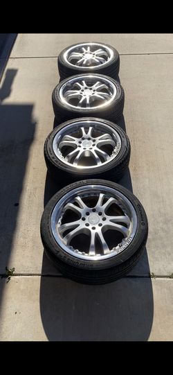 17” Falken Rims With Tires 205/45ZR17 8 On 6.5”