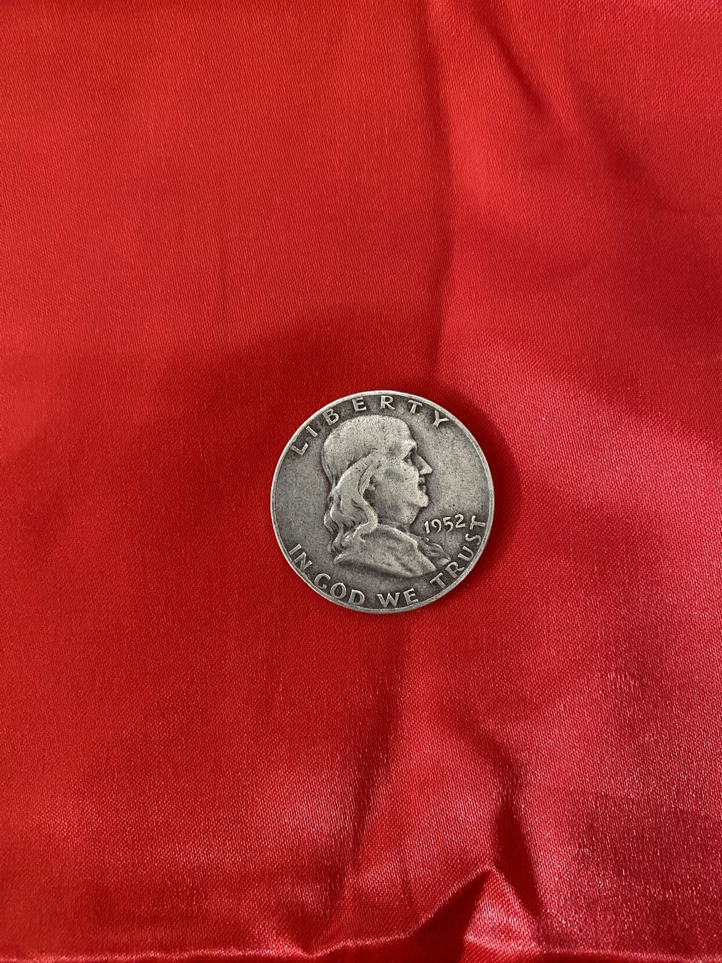1952-D Franklin Half Dollar, 90% Silver